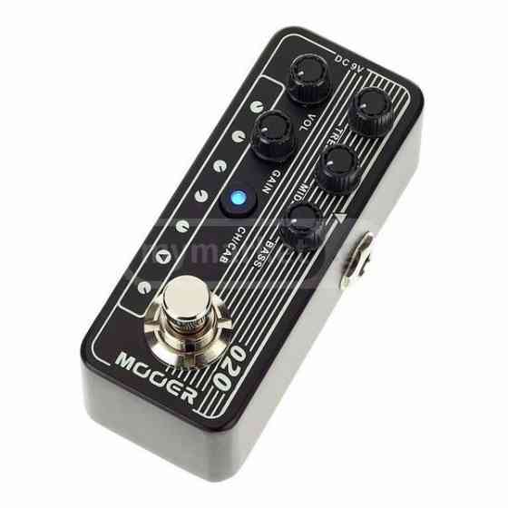 Mooer Micro Preamp 020 Blueno გიტარის ეფექტი / მინი პედალი თბილისი