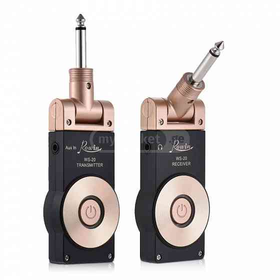 Rowin ws-20 GuitarTransmitter გიტარის აუდიო გადამცემი თბილისი