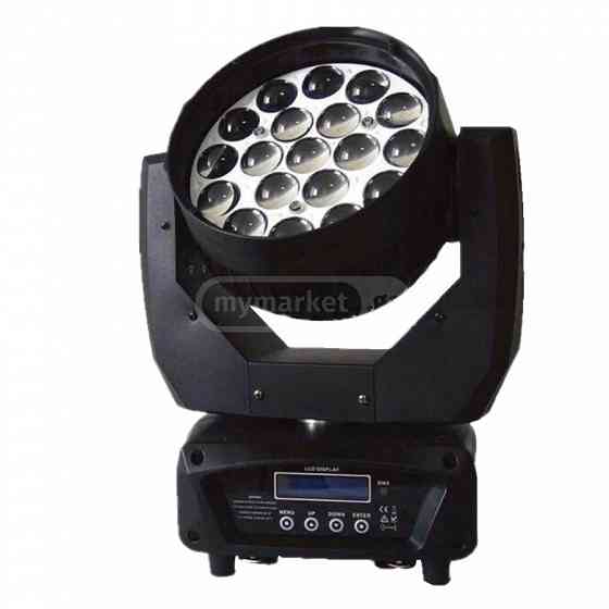 Zoom Wash 19x10w rgbw Moving Head NCL-A071 სასცენო განათება თბილისი