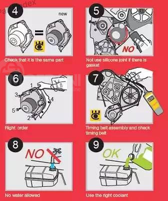 Насос - помпа системы охлаждения ДВС Airtex 1976 Тбилиси - изображение 3