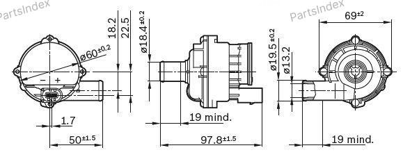 Электронасос дополнительный системы охлаждения Bosch 0 392 023 004 Тбилиси - изображение 7