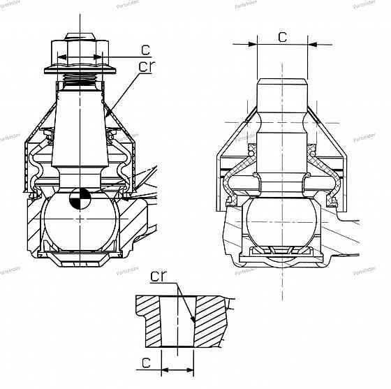 დაკიდების ბერკეტი richagi Sidem 21477 თბილისი