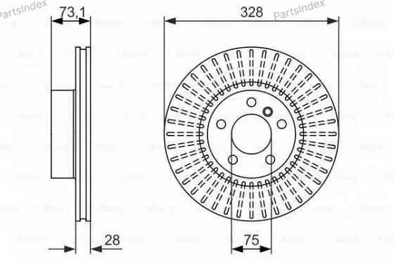 Диск тормозной Bosch 0 986 479 771 Тбилиси