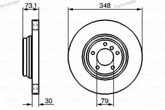 Диск тормозной Bosch 0 986 479 265 Тбилиси