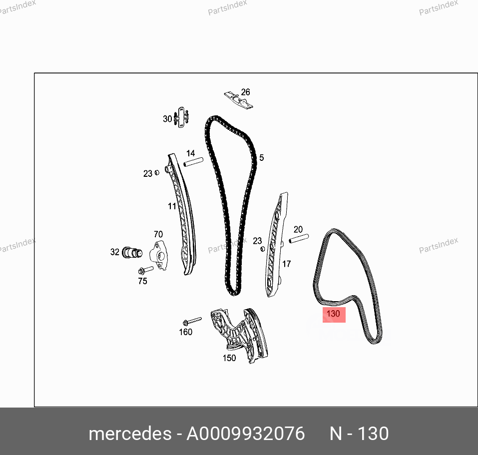 ცეპის კომპლექტი cepi Mercedes-Benz A 000 993 20 76 თბილისი - photo 1