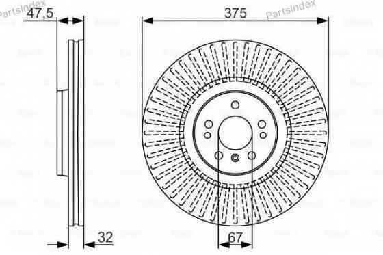 Brake Disc Bosch 0 986 479 A26 Tbilisi
