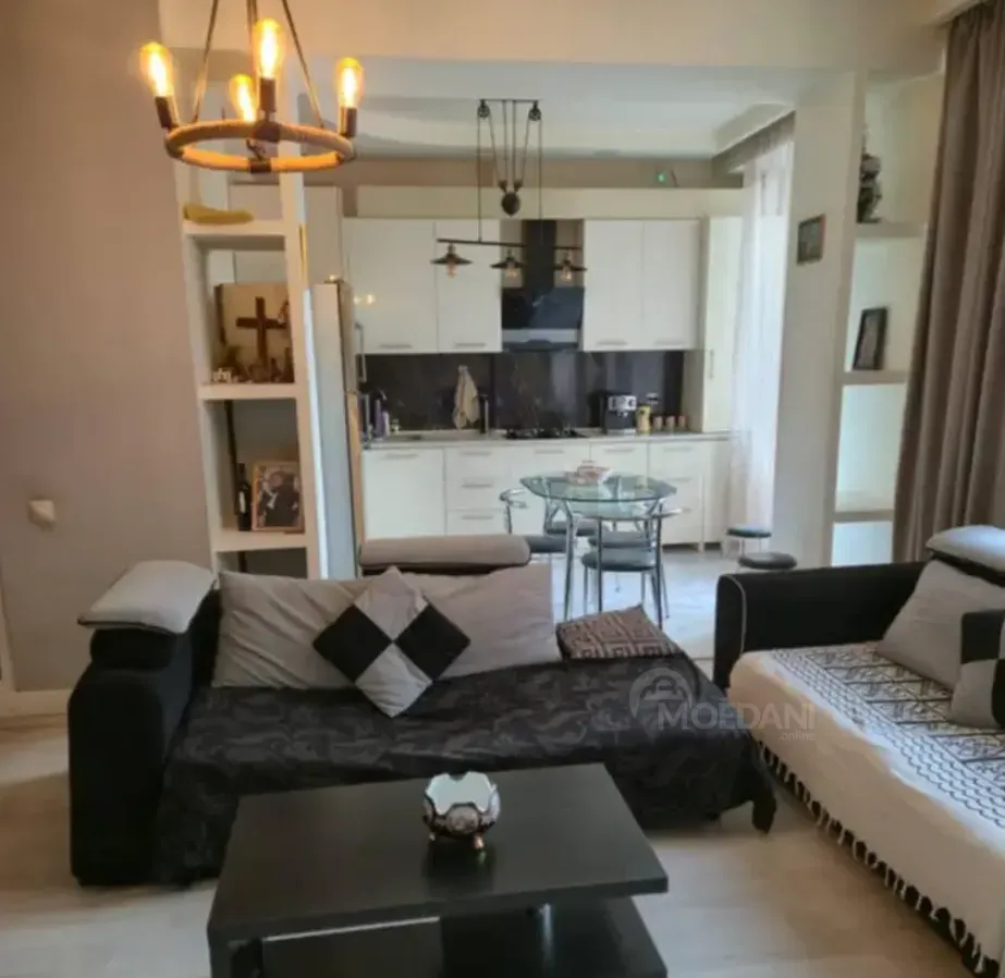 ქირავდება 2 ოთახიანი ბინა 58მ² 6/12 სართ თბილისი - photo 2