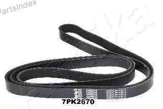 Ремень приводной Ashika 112-7PK2670 Тбилиси