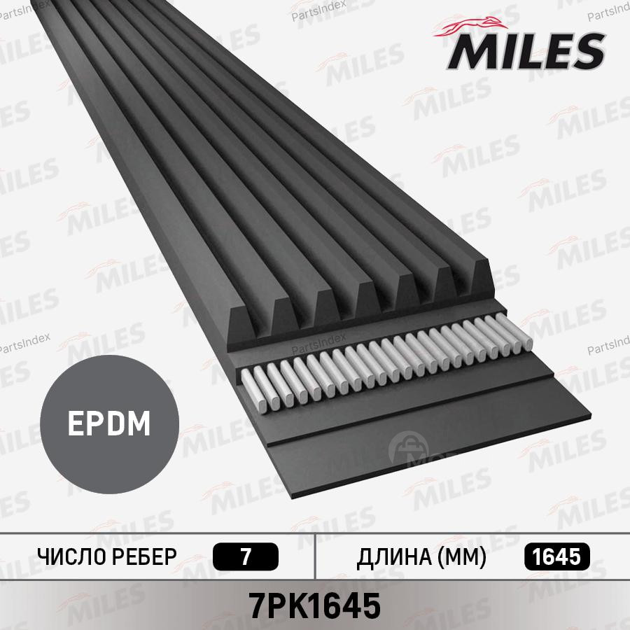 Timing belt Miles 7PK1645 Tbilisi - photo 1
