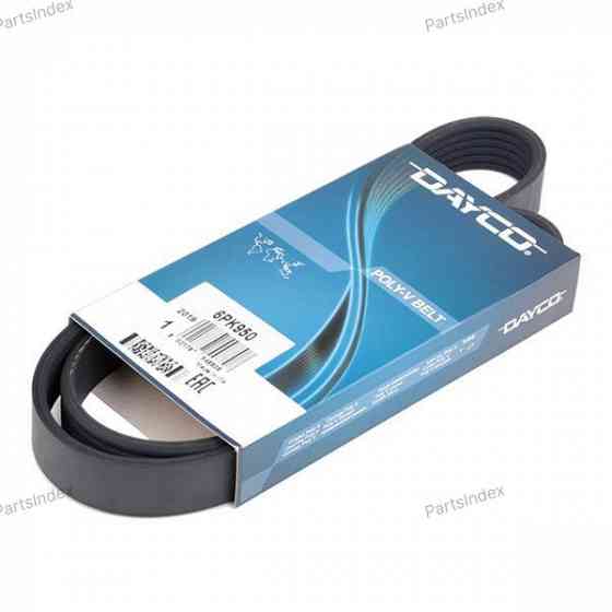 ძრავის გარე ღვედი  Dayco 6PK950 თბილისი
