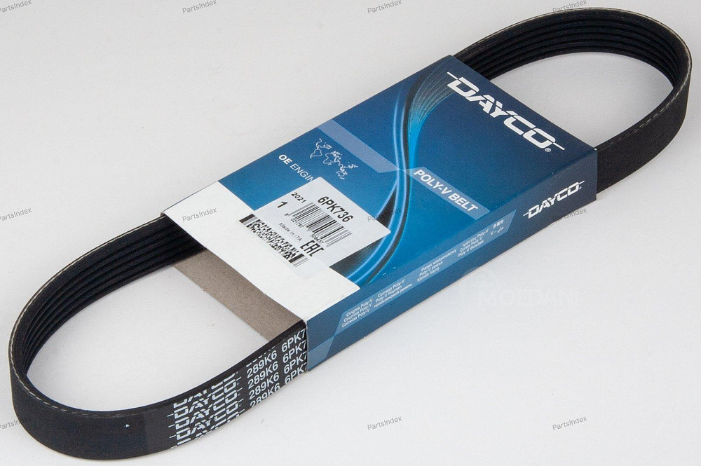 ძრავის გარე ღვედი  Dayco 6PK736 თბილისი - photo 6