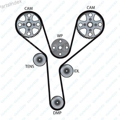 კბილანა ღვედი (ზუბჩატი რემენი) kbilana remeni Dayco 941103 თბილისი - photo 1