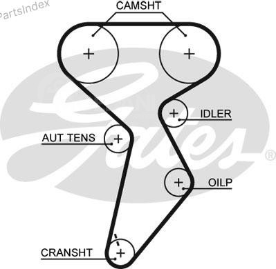 Ремень ГРМ - газораспределительного механизма Gates 5432XS Тбилиси - изображение 1