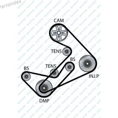 კბილანა ღვედი (ზუბჩატი რემენი) kbilana remeni Dayco 941043 თბილისი - photo 1