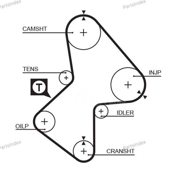 კბილანა ღვედი (ზუბჩატი რემენი) kbilana remeni Gates 5051 თბილისი - photo 2
