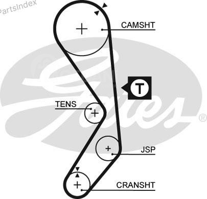 კბილანა ღვედი (ზუბჩატი რემენი) kbilana remeni Gates 5177 თბილისი - photo 1