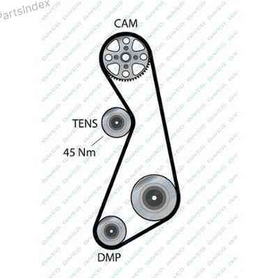 Ремень ГРМ - газораспределительного механизма Dayco 94687 Тбилиси