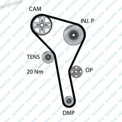 კბილანა ღვედი (ზუბჩატი რემენი) kbilana remeni Dayco 94941 თბილისი - photo 1