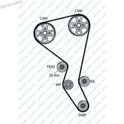 Ремень ГРМ - газораспределительного механизма Dayco 94714 Тбилиси - изображение 6