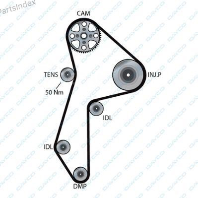 კბილანა ღვედი (ზუბჩატი რემენი) kbilana remeni Dayco 94978 თბილისი - photo 8