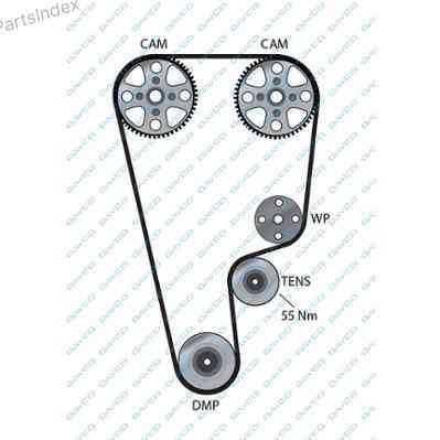 კბილანა ღვედი (ზუბჩატი რემენი) kbilana remeni Dayco 94469 თბილისი
