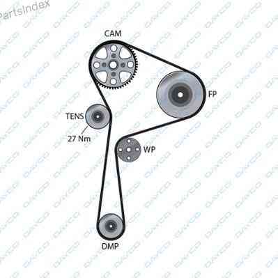 კბილანა ღვედი (ზუბჩატი რემენი) kbilana remeni Dayco 941006 თბილისი