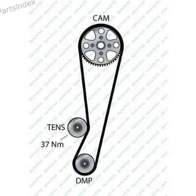 Ремень ГРМ - газораспределительного механизма Dayco 94290 Тбилиси