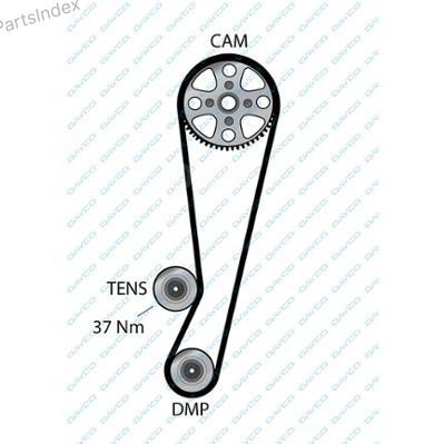 კბილანა ღვედი (ზუბჩატი რემენი) kbilana remeni Dayco 94290 თბილისი - photo 2
