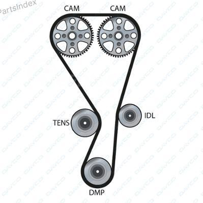 კბილანა ღვედი (ზუბჩატი რემენი) kbilana remeni Dayco 941128 თბილისი - photo 2