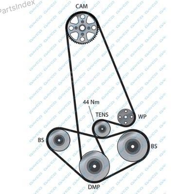 კბილანა ღვედი (ზუბჩატი რემენი) kbilana remeni Dayco 94460 თბილისი - photo 1