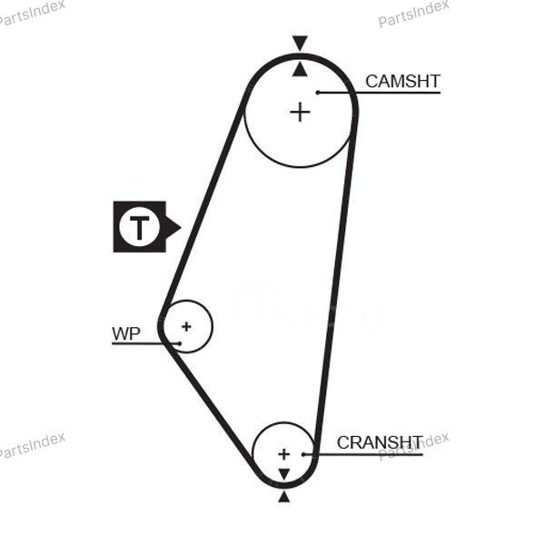 კბილანა ღვედი (ზუბჩატი რემენი) kbilana remeni Gates 5047 თბილისი - photo 6