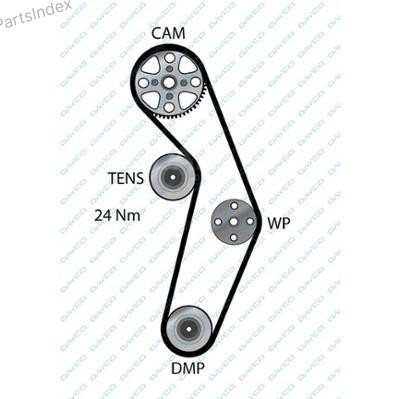 კბილანა ღვედი (ზუბჩატი რემენი) kbilana remeni Dayco 94771 თბილისი - photo 2