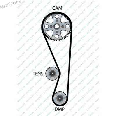 Ремень ГРМ - газораспределительного механизма Dayco 94904 Тбилиси