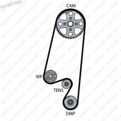 Ремень ГРМ - газораспределительного механизма Dayco 94809 Тбилиси