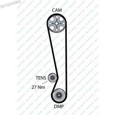 კბილანა ღვედი (ზუბჩატი რემენი) kbilana remeni Dayco 94451 თბილისი