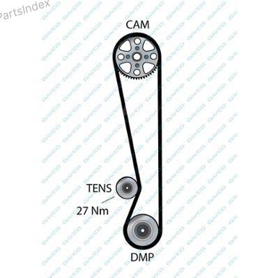 კბილანა ღვედი (ზუბჩატი რემენი) kbilana remeni Dayco 94451 თბილისი - photo 3