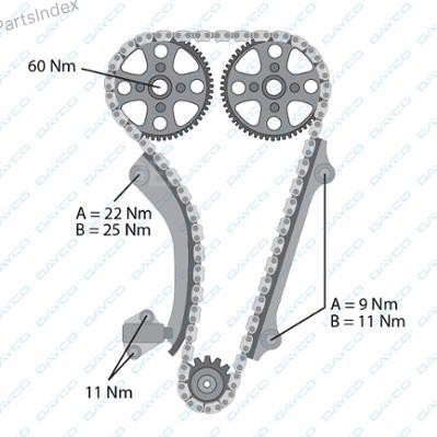 კბილანა ღვედი (ზუბჩატი რემენი) kbilana remeni Dayco 94451 თბილისი - photo 2