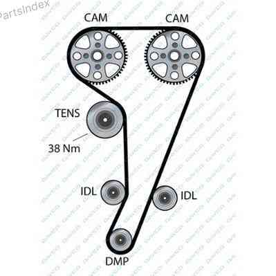 კბილანა ღვედი (ზუბჩატი რემენი) kbilana remeni Dayco 94324 თბილისი