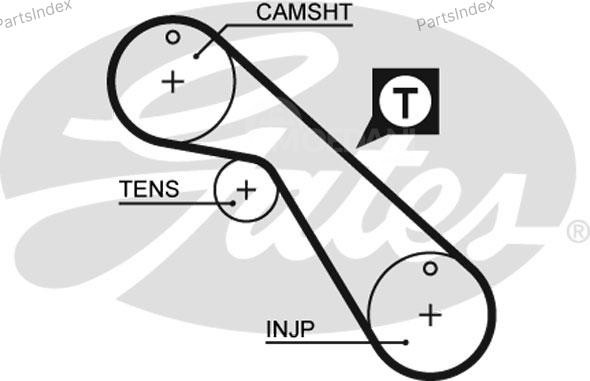 კბილანა ღვედი (ზუბჩატი რემენი) kbilana remeni Gates 5406 თბილისი - photo 1
