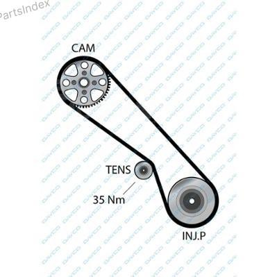 Ремень ГРМ - газораспределительного механизма Dayco 94323 Тбилиси - изображение 2