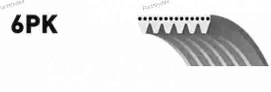 Ремень приводной Gates 6PK1795 Тбилиси