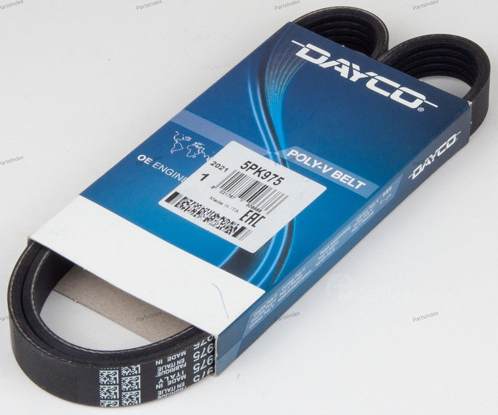 ძრავის გარე ღვედი  Dayco 5PK975 თბილისი - photo 6