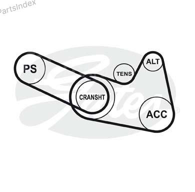 ძრავის გარე ღვედი  Gates 4PK773 თბილისი - photo 3