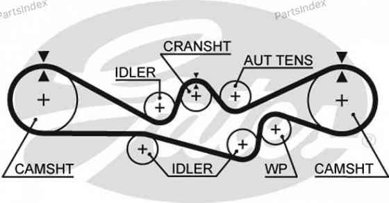 კბილანა ღვედი (ზუბჩატი რემენი) kbilana remeni Gates 5241 თბილისი