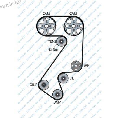 კბილანა ღვედი (ზუბჩატი რემენი) kbilana remeni Dayco 94131 თბილისი - photo 1