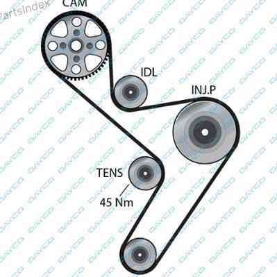 Ремень ГРМ - газораспределительного механизма Dayco 94783 Тбилиси