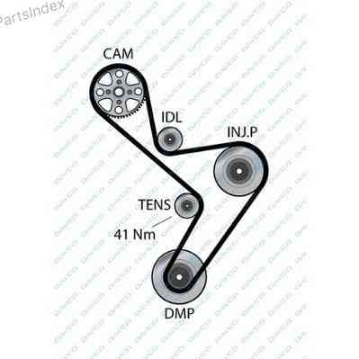 Ремень ГРМ - газораспределительного механизма Dayco 94783 Тбилиси