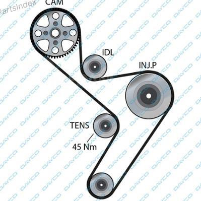 კბილანა ღვედი (ზუბჩატი რემენი) kbilana remeni Dayco 94783 თბილისი - photo 2