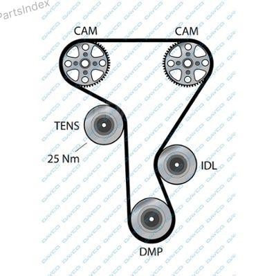 კბილანა ღვედი (ზუბჩატი რემენი) kbilana remeni Dayco 94783 თბილისი - photo 3