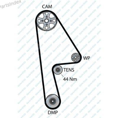 ENGINE Timing belt Dayco 94906 Tbilisi - photo 2